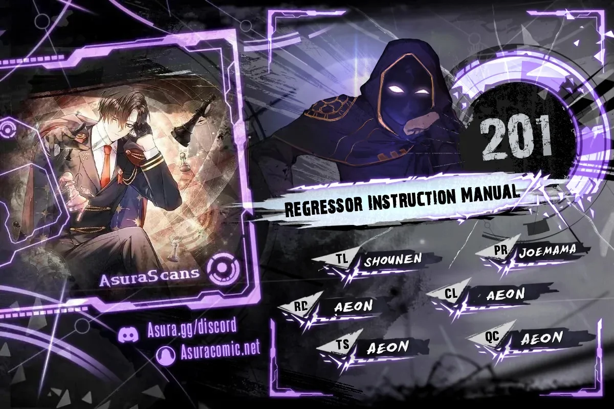 Regressor Instruction Manual chapter 201 page 1