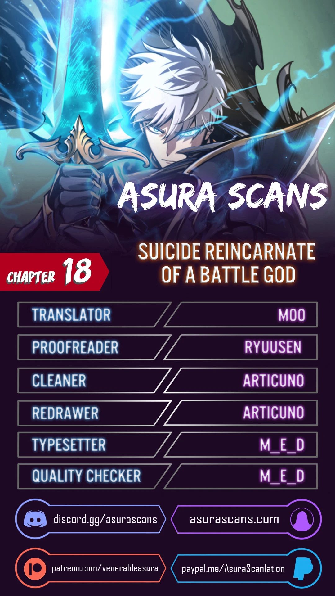 Reincarnation of the Suicidal Battle God chapter 18 page 1