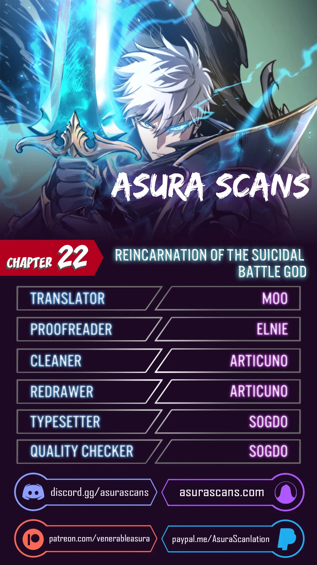 Reincarnation of the Suicidal Battle God chapter 22 page 1