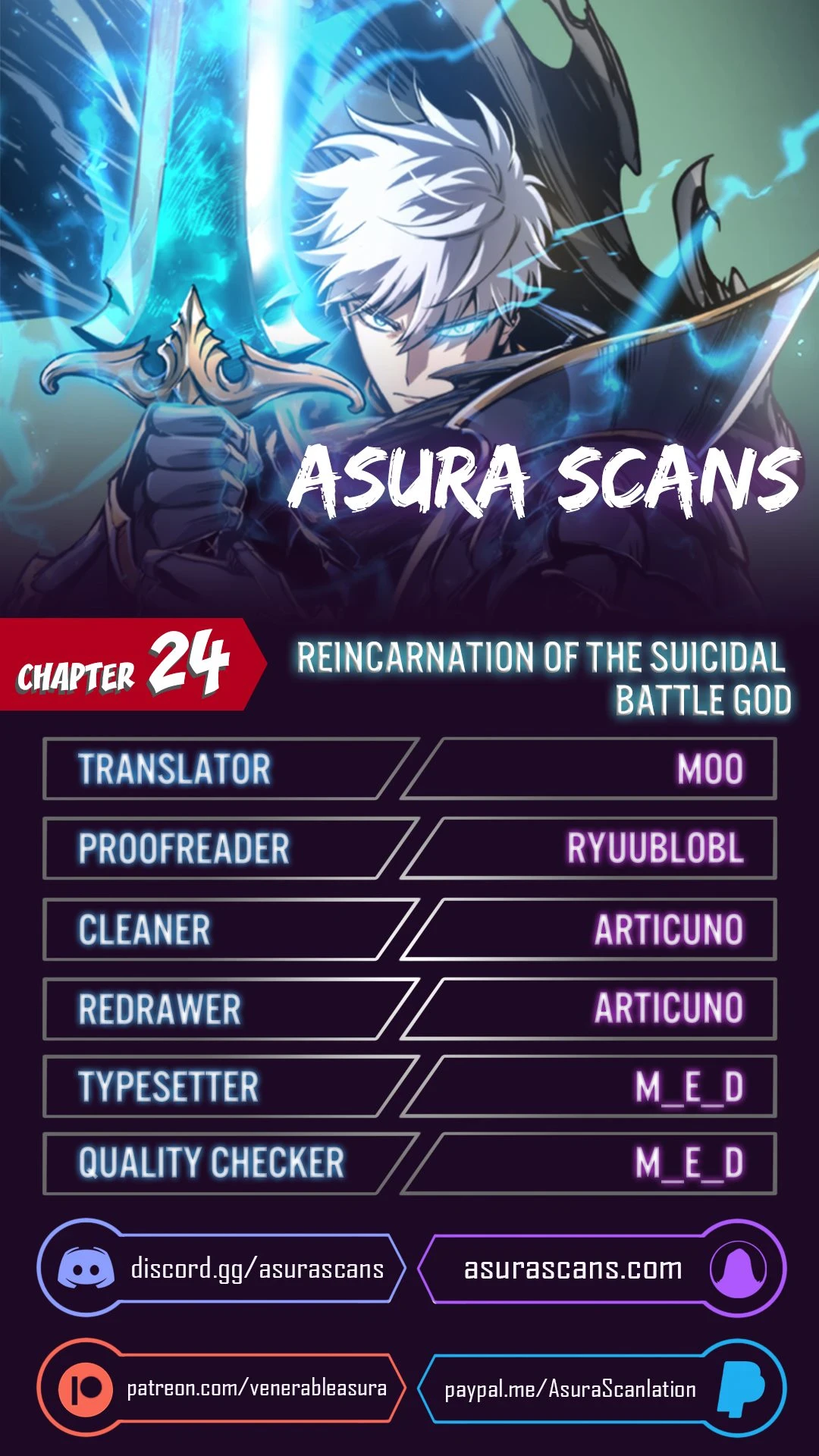 Reincarnation of the Suicidal Battle God chapter 24 page 1