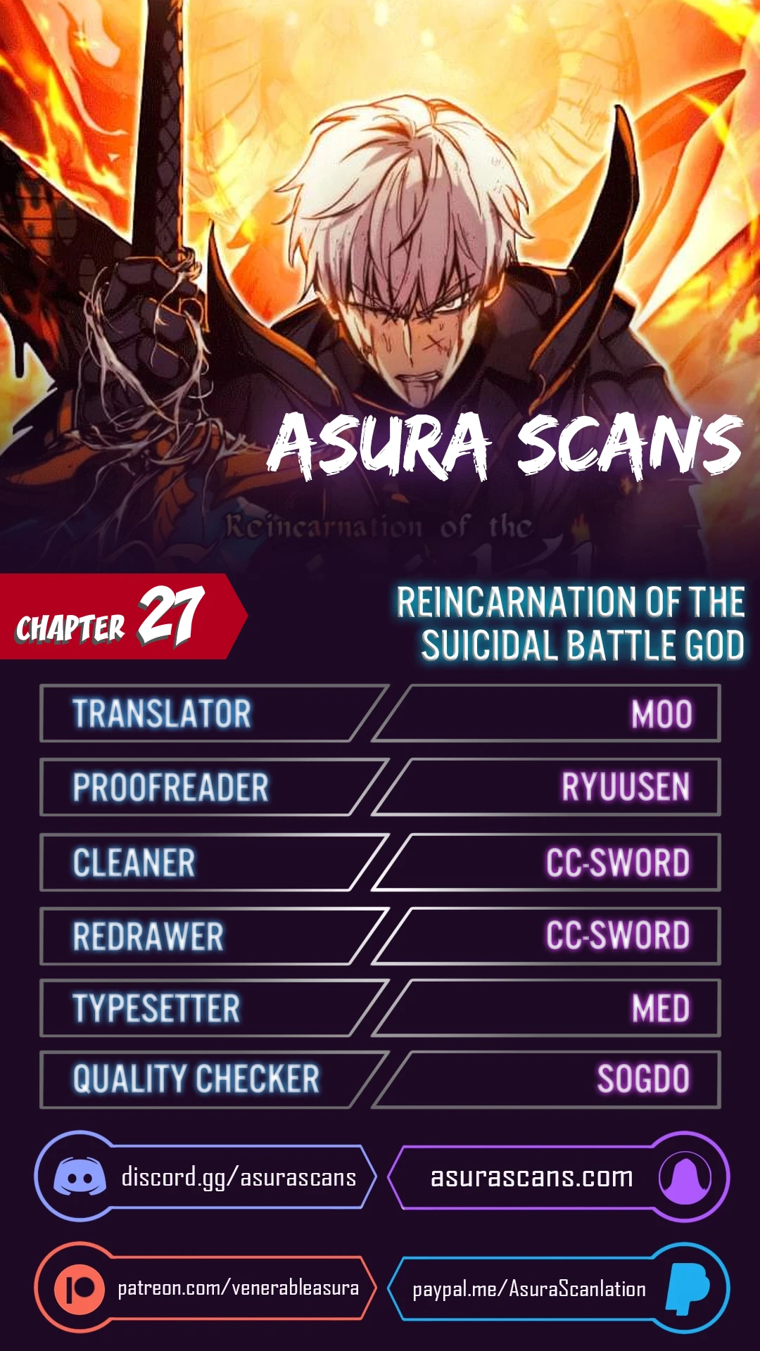 Reincarnation of the Suicidal Battle God chapter 27 page 1