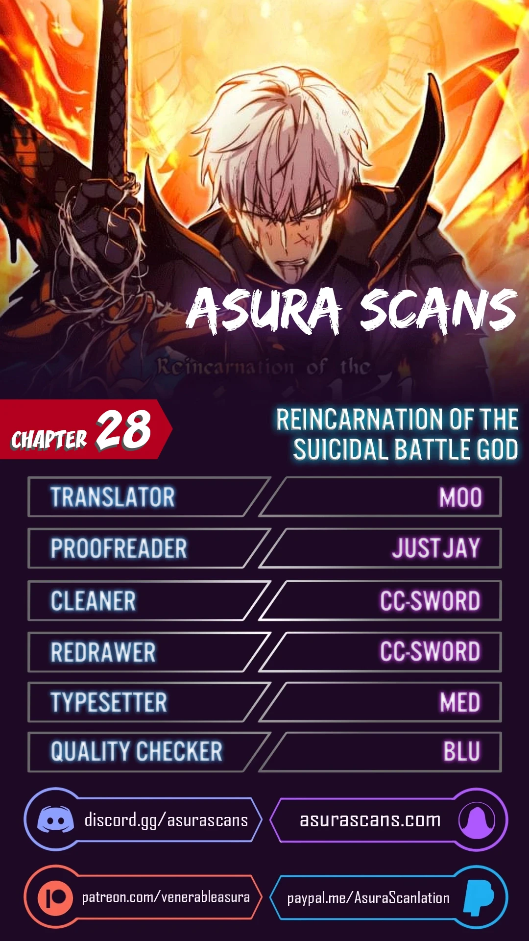 Reincarnation of the Suicidal Battle God chapter 28 page 1