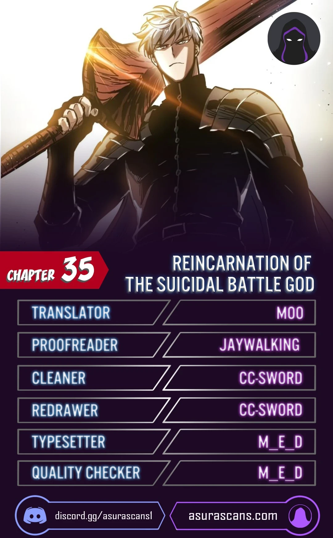 Reincarnation of the Suicidal Battle God chapter 35 page 1