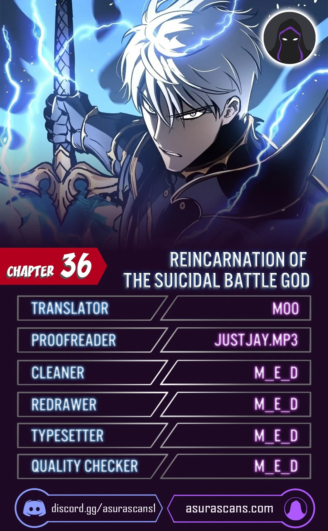 Reincarnation of the Suicidal Battle God chapter 36 page 1