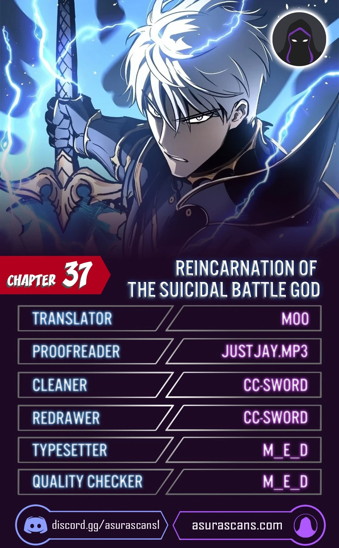 Reincarnation of the Suicidal Battle God chapter 37 page 1