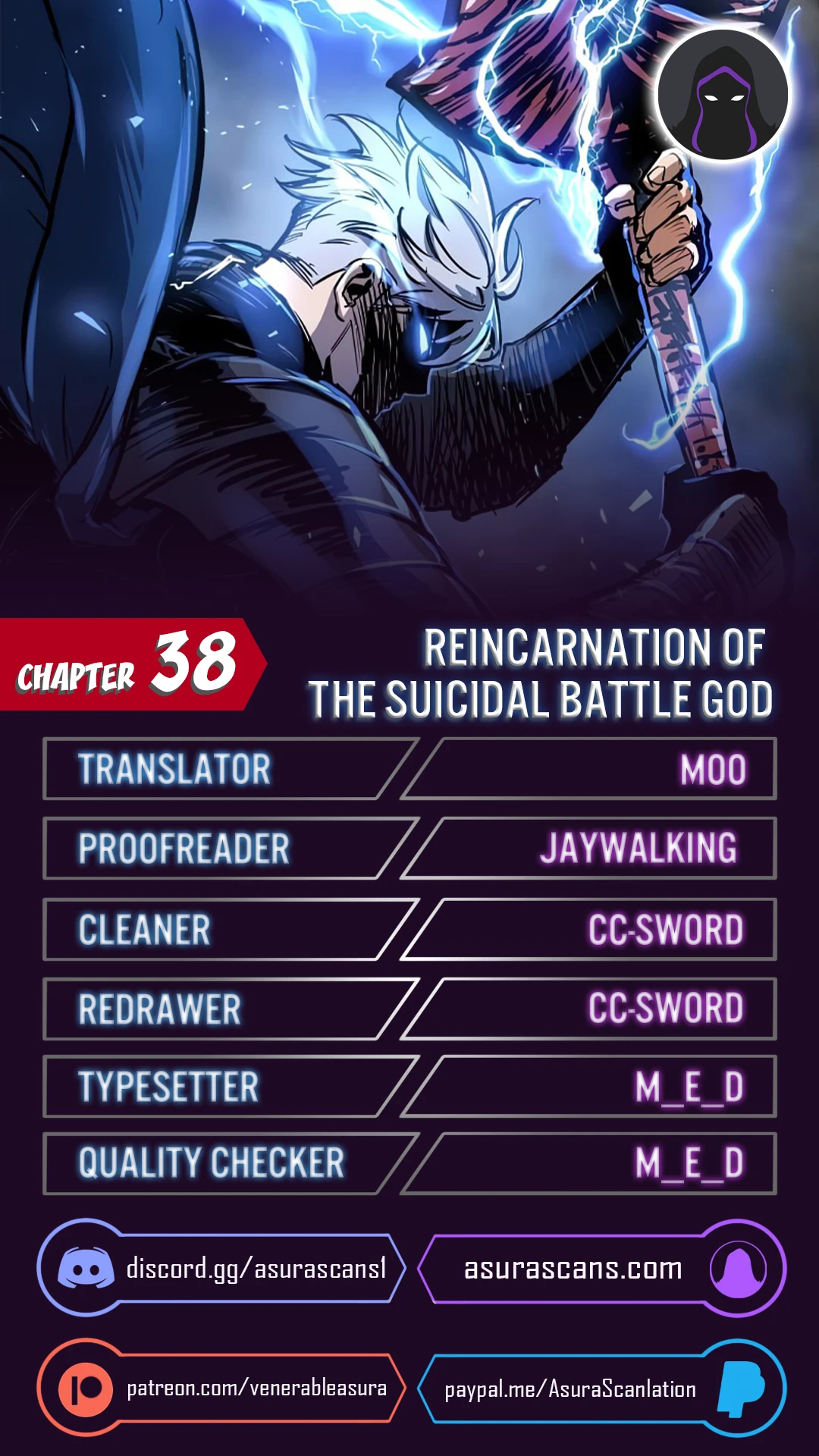 Reincarnation of the Suicidal Battle God chapter 38 page 1