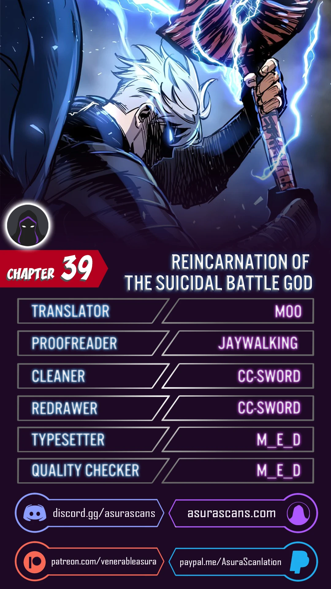 Reincarnation of the Suicidal Battle God chapter 39 page 1