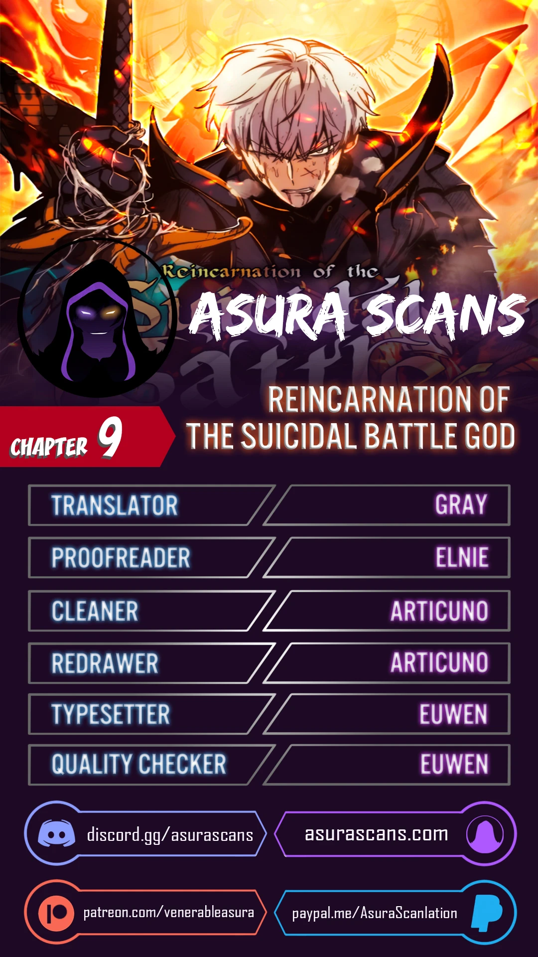 Reincarnation of the Suicidal Battle God chapter 9 page 1