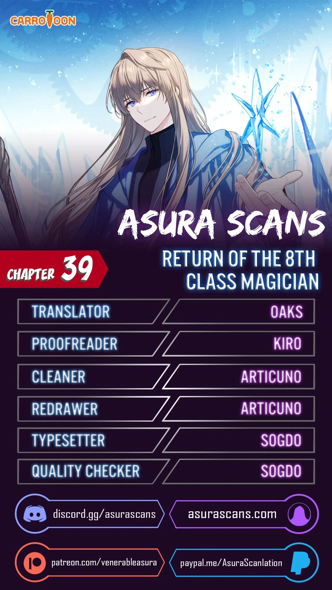 Return of the 8th Class Magician chapter 39 page 1
