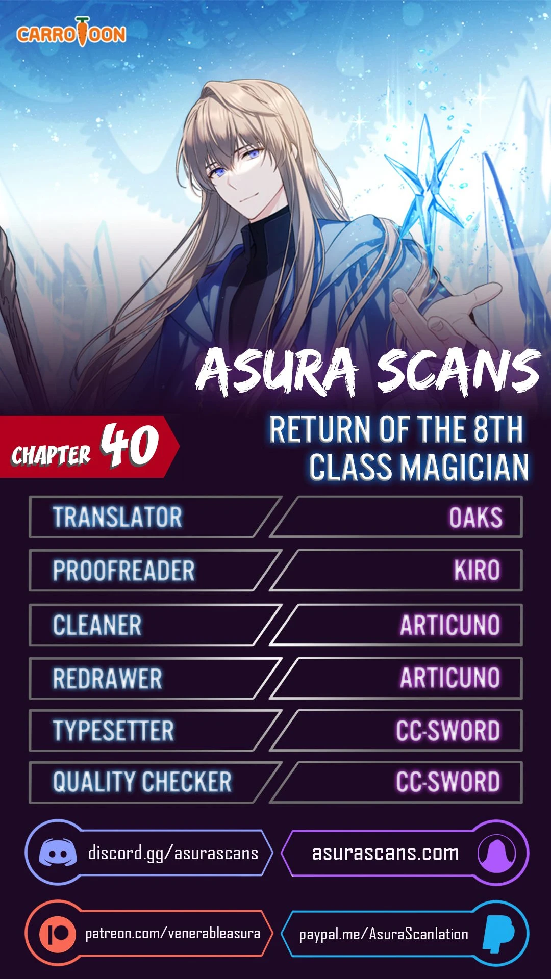Return of the 8th Class Magician chapter 40 page 1