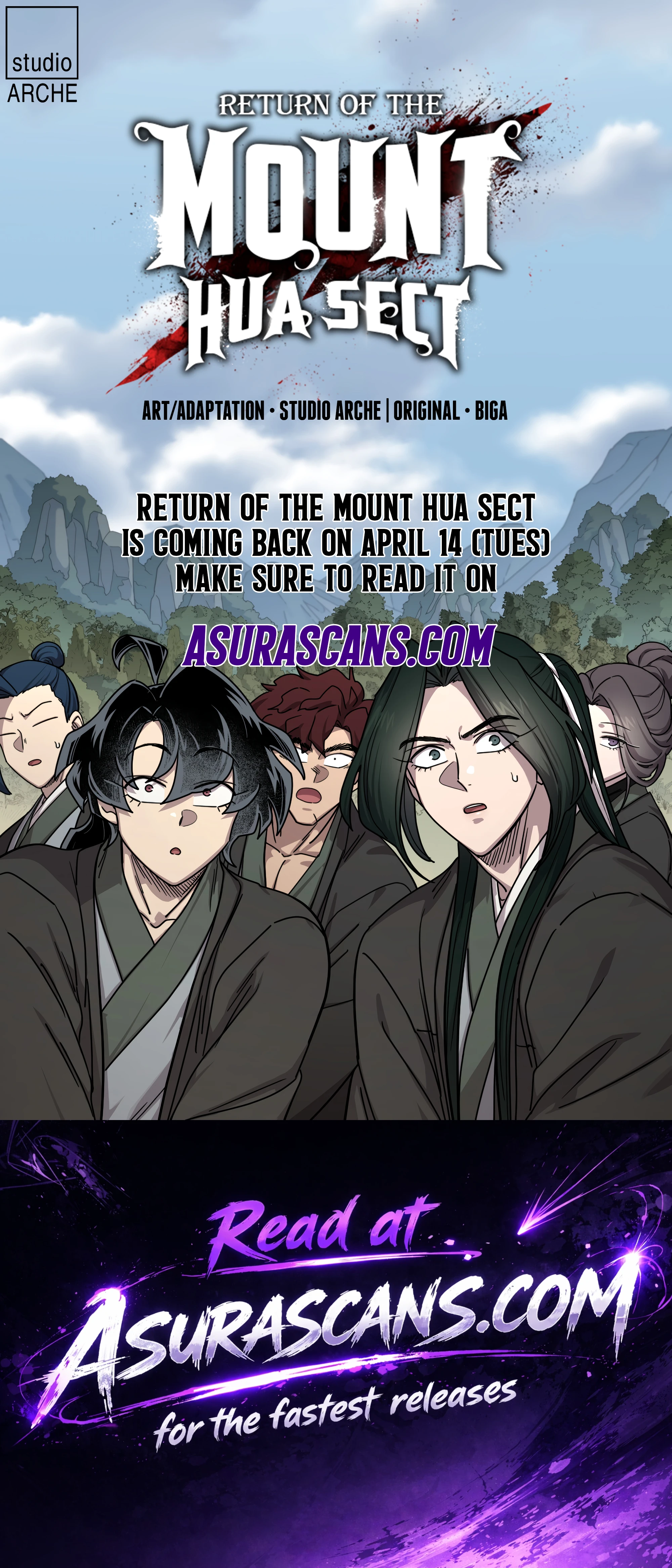 Return of the Mount Hua Sect chapter 152.6 page 1
