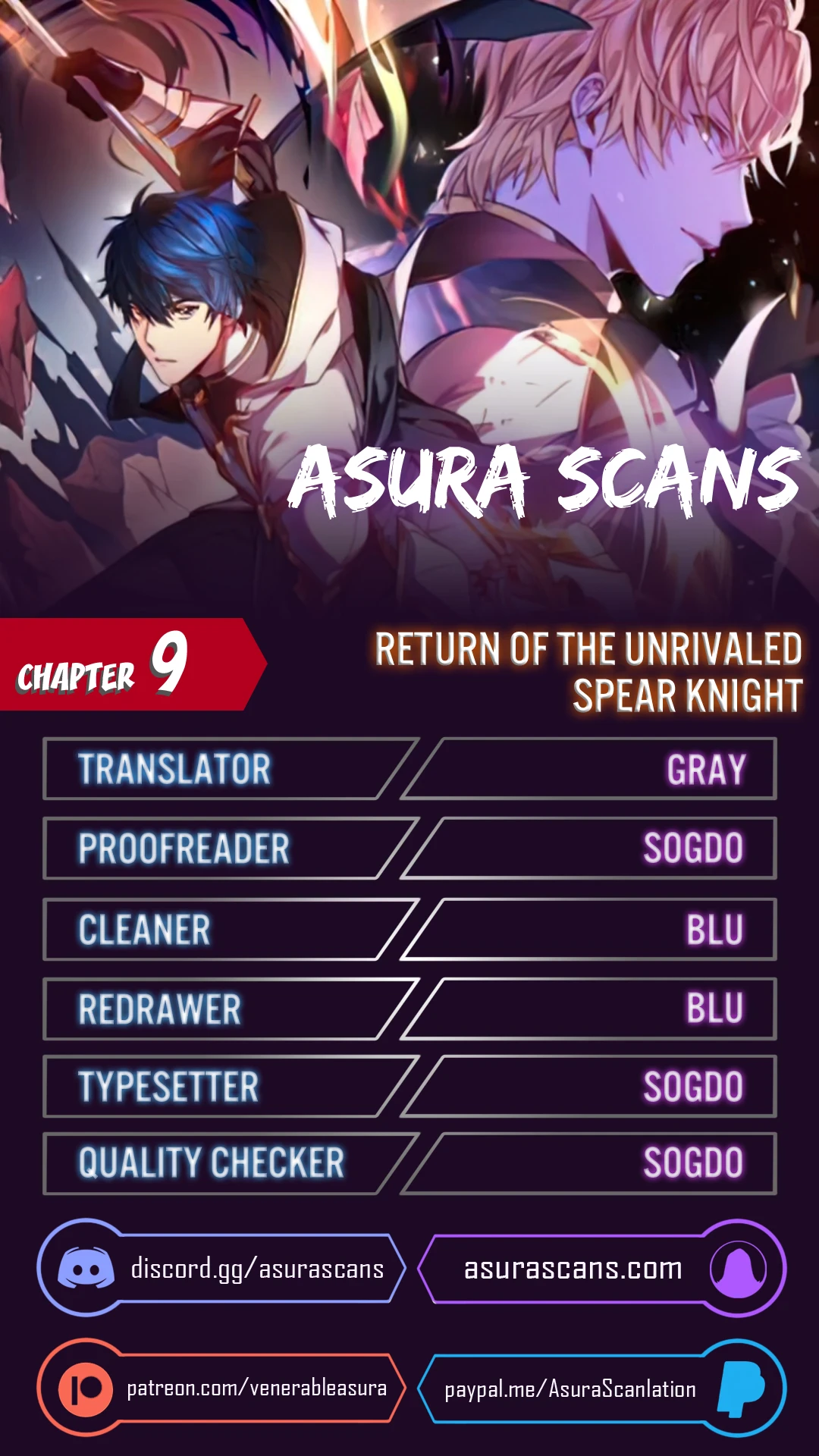 Return of The Unrivaled Spear Knight chapter 9 page 1