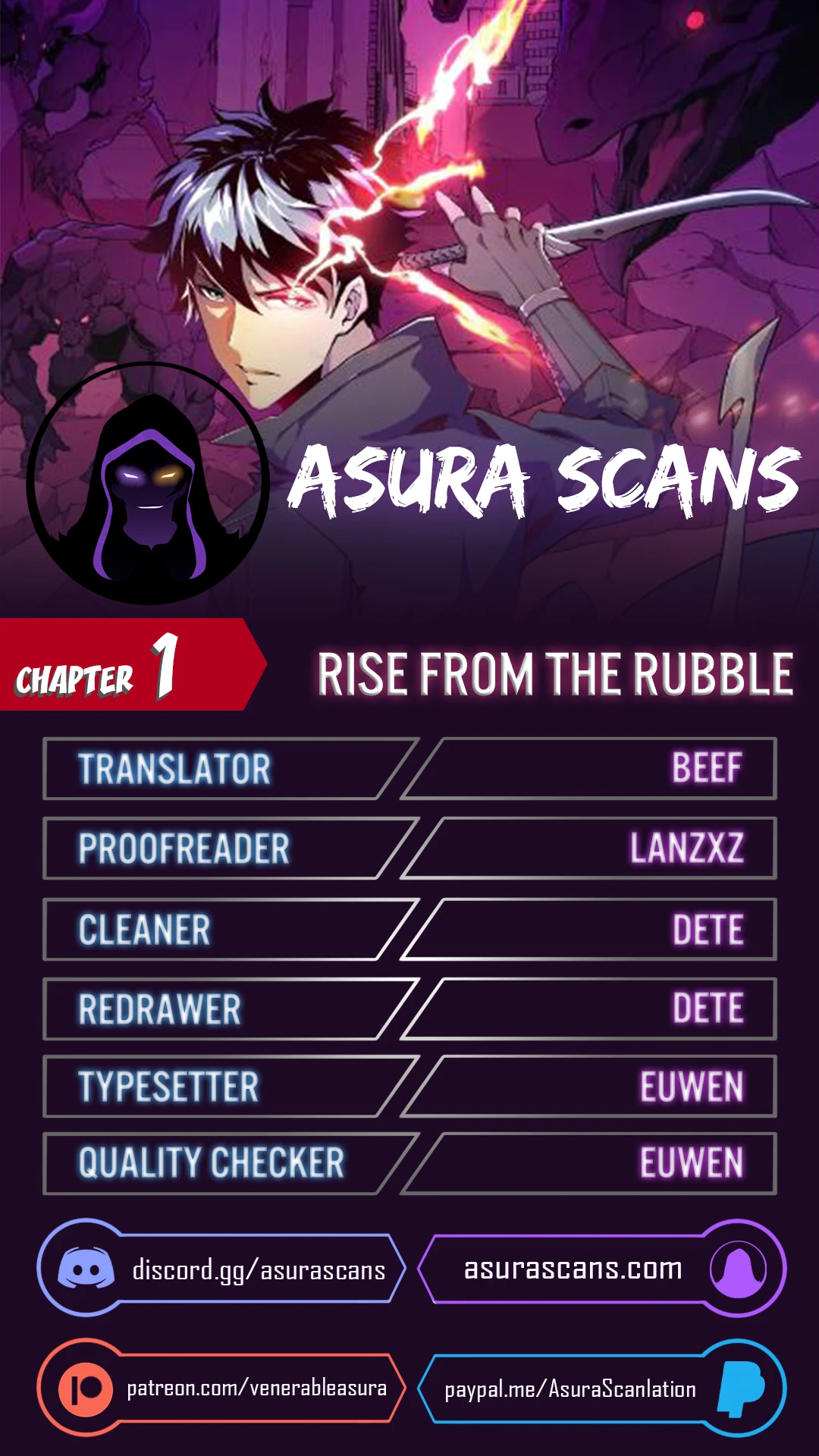 Rise From the Rubble chapter 1 page 1