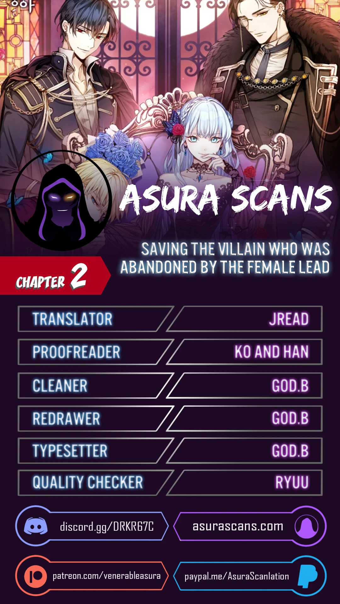 Saving the Villain Who was Abandoned by the Female Lead chapter 2 page 1