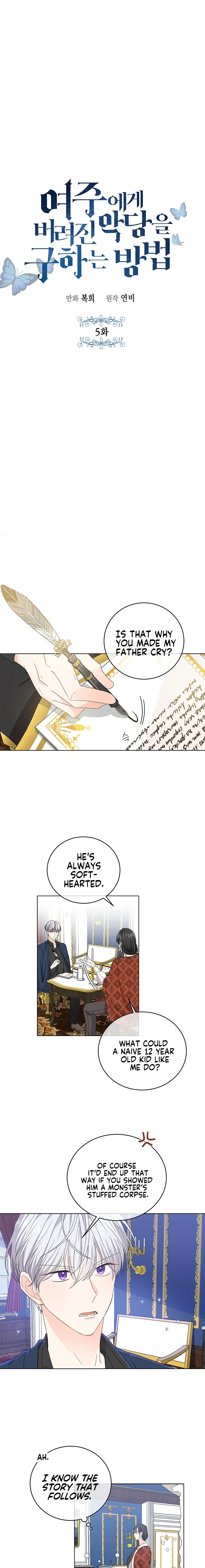 Saving the Villain Who was Abandoned by the Female Lead chapter 5 page 3