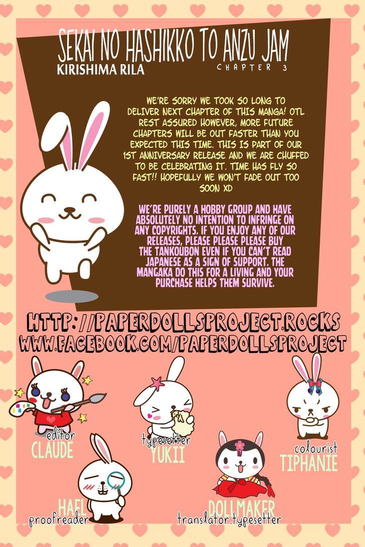 Sekai no Hashikko to Anzu Jam Chapter 3 page 2