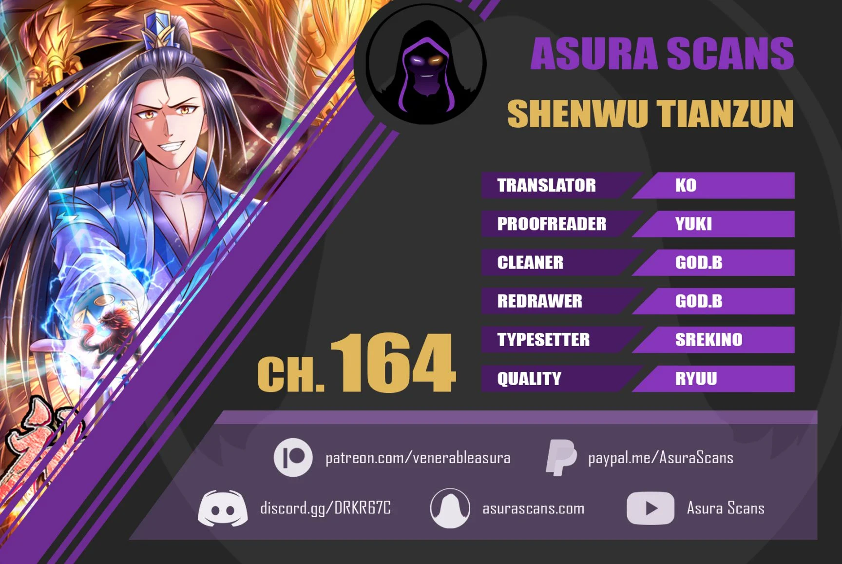 Shenwu Tianzun chapter 164 page 1