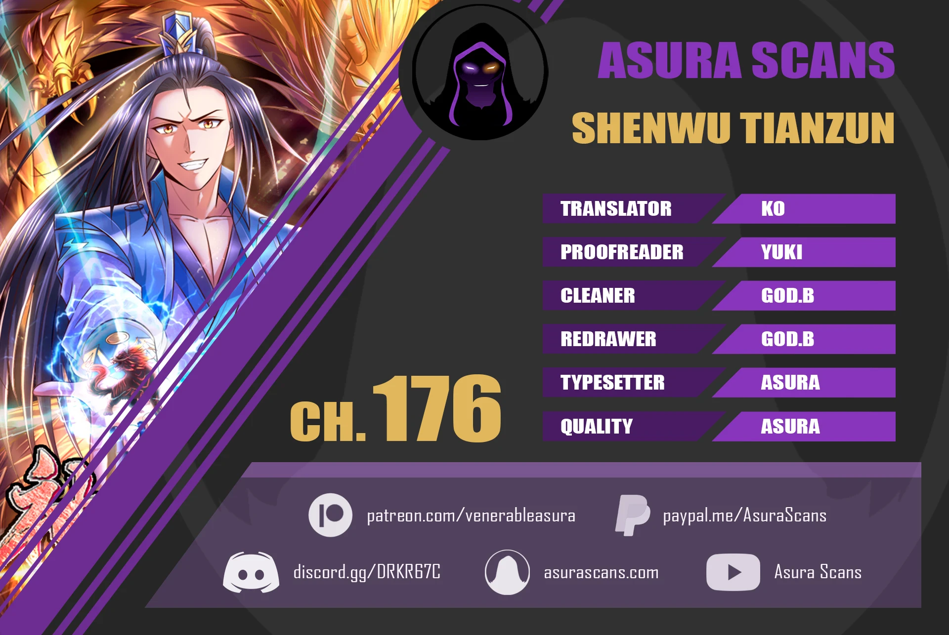Shenwu Tianzun chapter 176 page 1