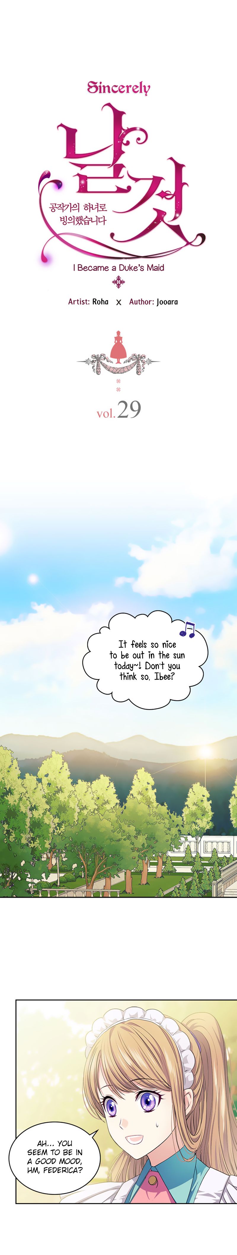 Sincerely: I Became a Duke’s Maid Chapter 29 page 2