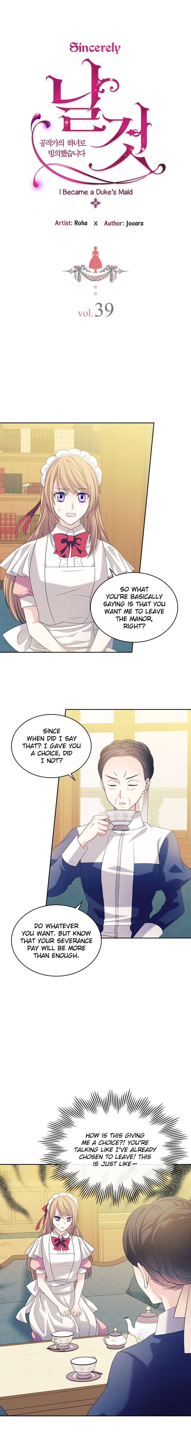 Sincerely: I Became a Duke’s Maid Chapter 39 page 2