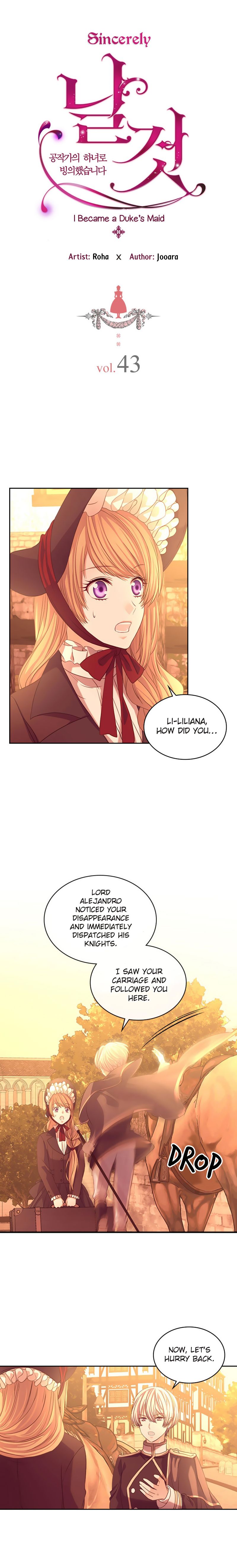 Sincerely: I Became a Duke’s Maid Chapter 43 page 2