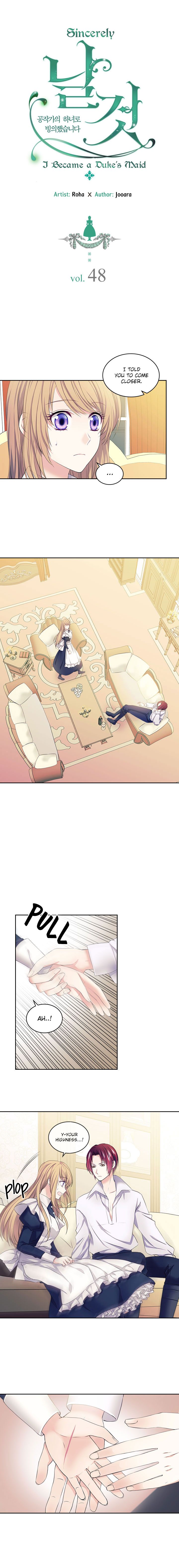 Sincerely: I Became a Duke’s Maid Chapter 48 page 2