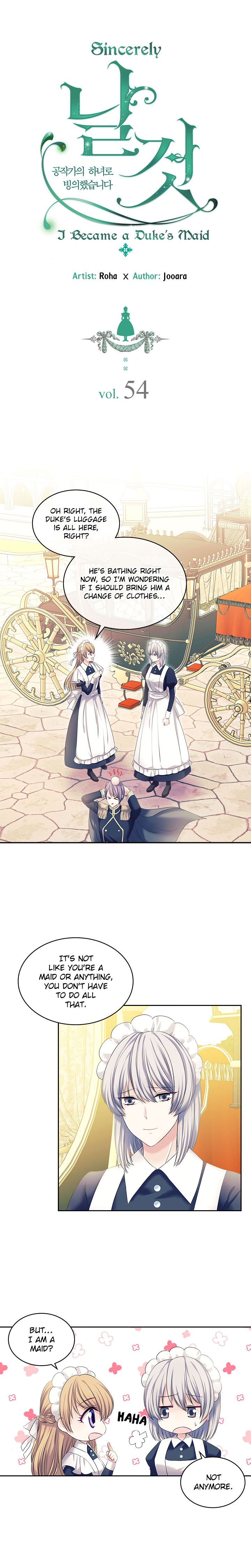 Sincerely: I Became a Duke’s Maid Chapter 54 page 2