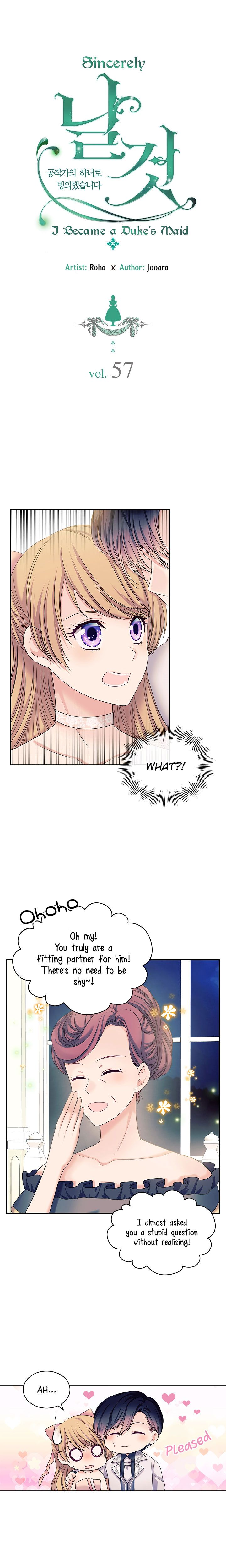 Sincerely: I Became a Duke’s Maid Chapter 57 page 2