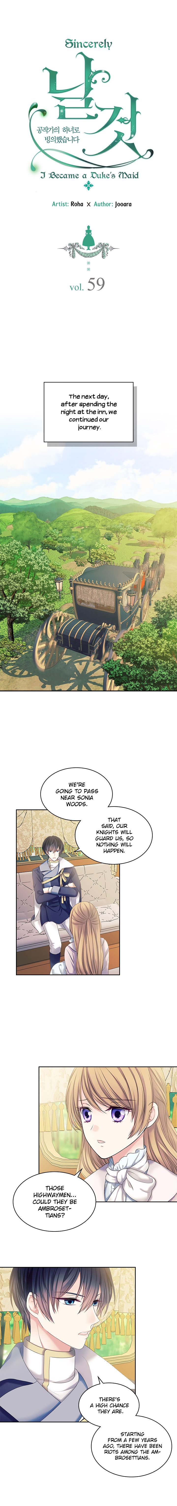 Sincerely: I Became a Duke’s Maid Chapter 59 page 2
