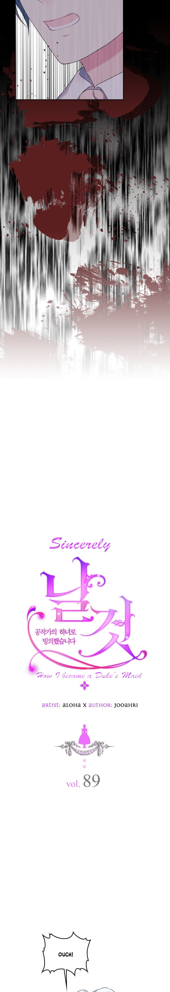 Sincerely: I Became a Duke’s Maid Chapter 89 page 4