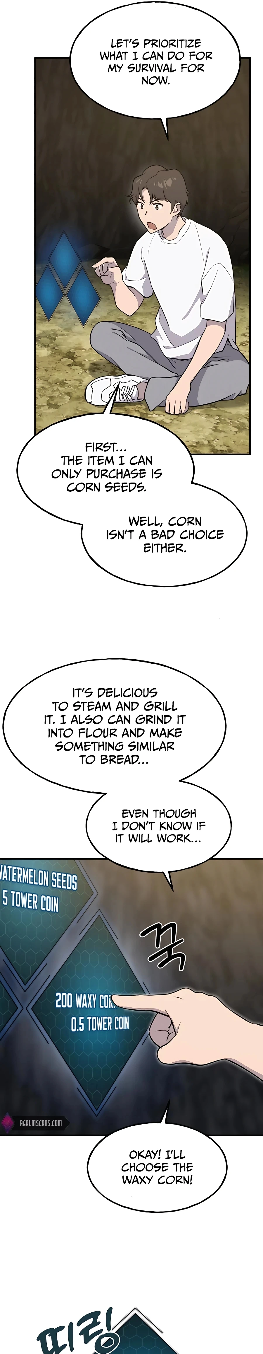 Solo Farming in the Tower chapter 10 page 34