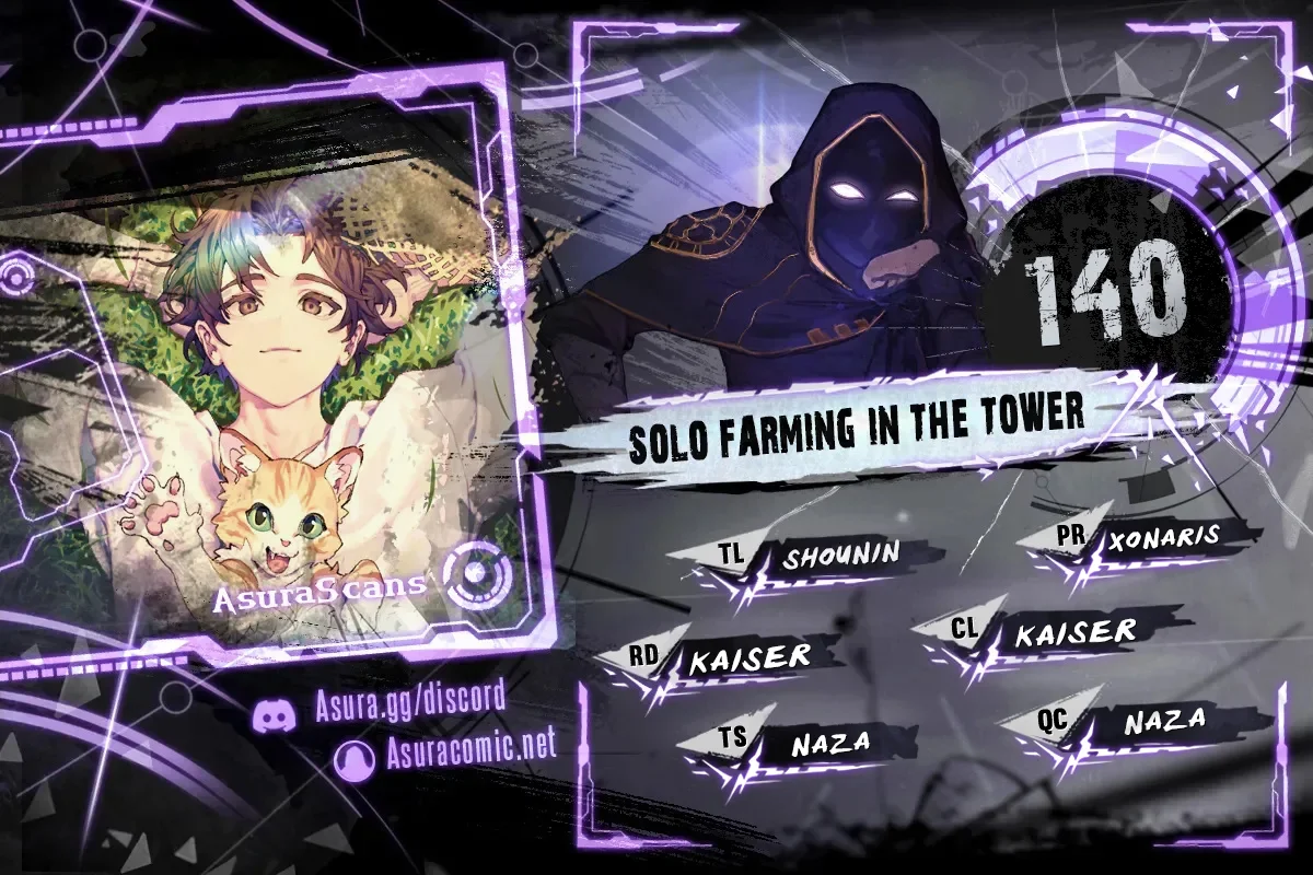 Solo Farming in the Tower chapter 140 page 1