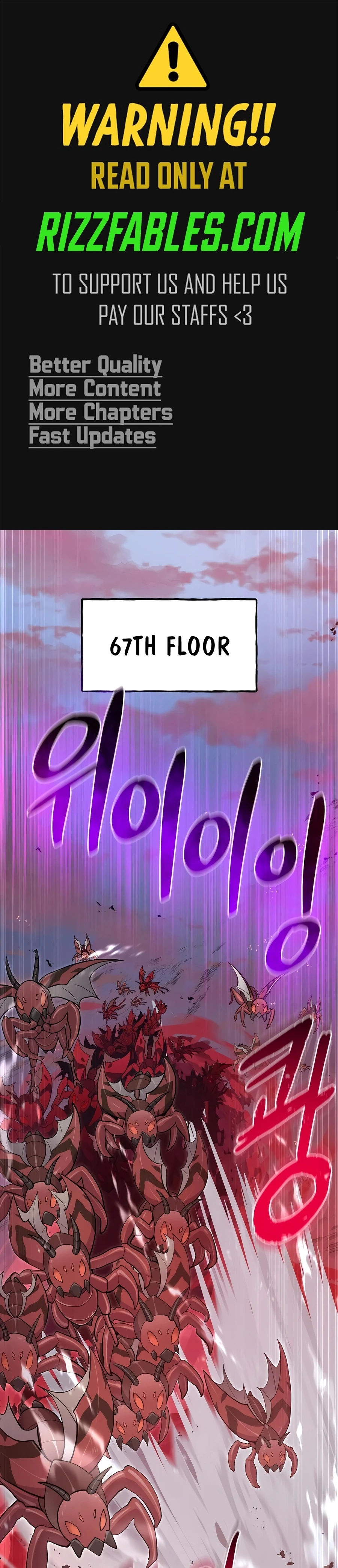 Solo Farming in the Tower chapter 66 page 1