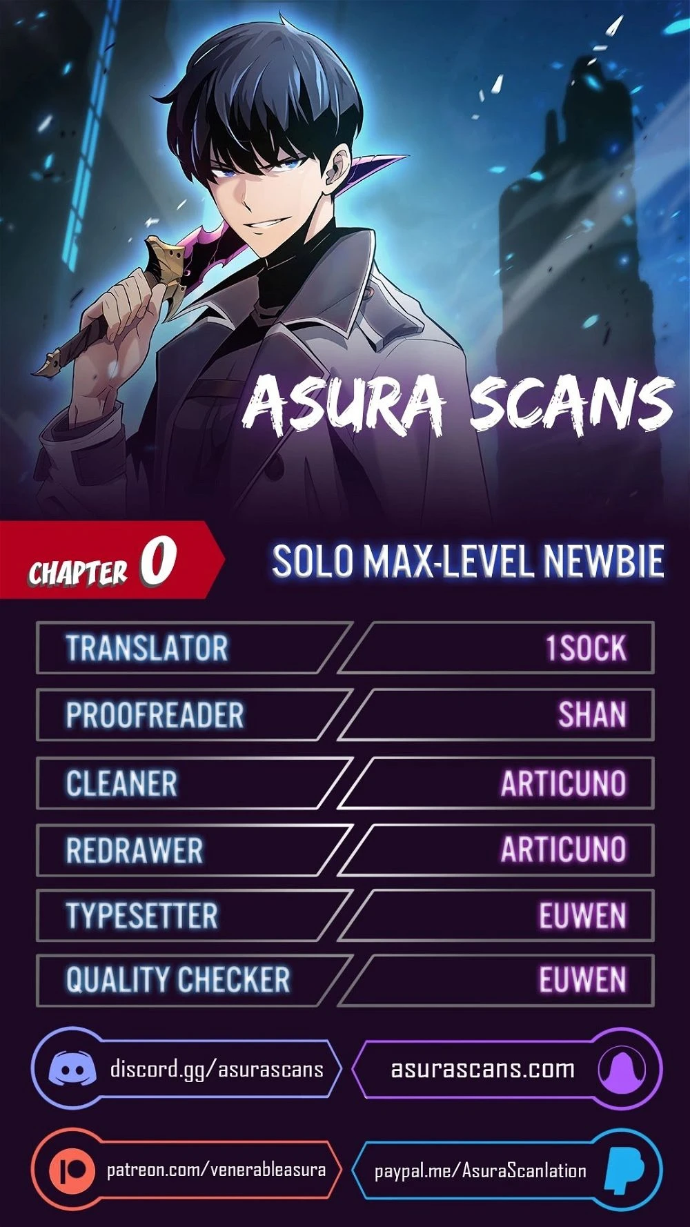 Solo Max-Level Newbie chapter 0 page 1