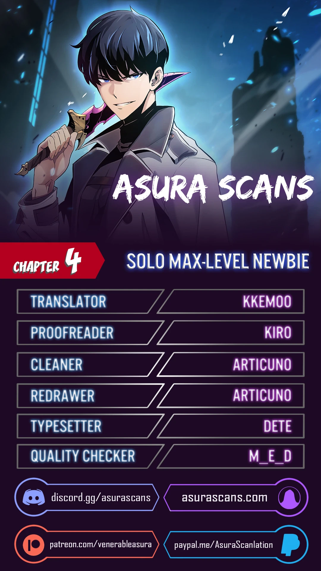 Solo Max-Level Newbie chapter 4 page 1