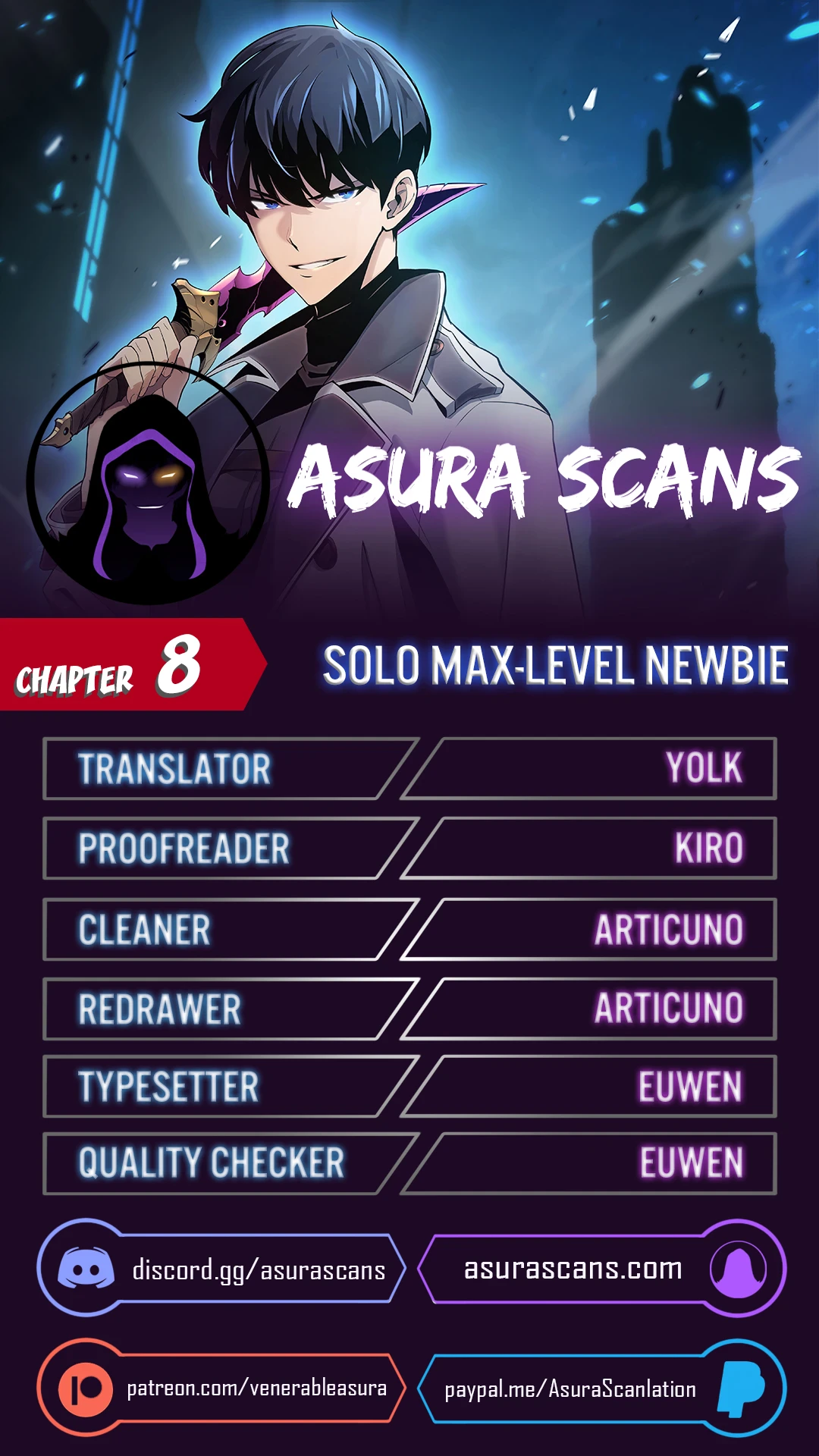 Solo Max-Level Newbie chapter 8 page 1