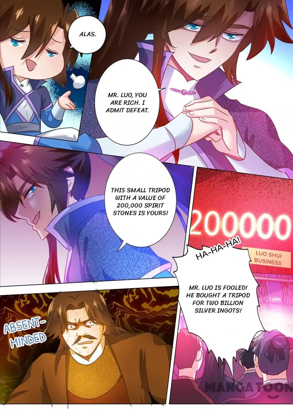 Spirit Sword Sovereign Chapter 206 page 2
