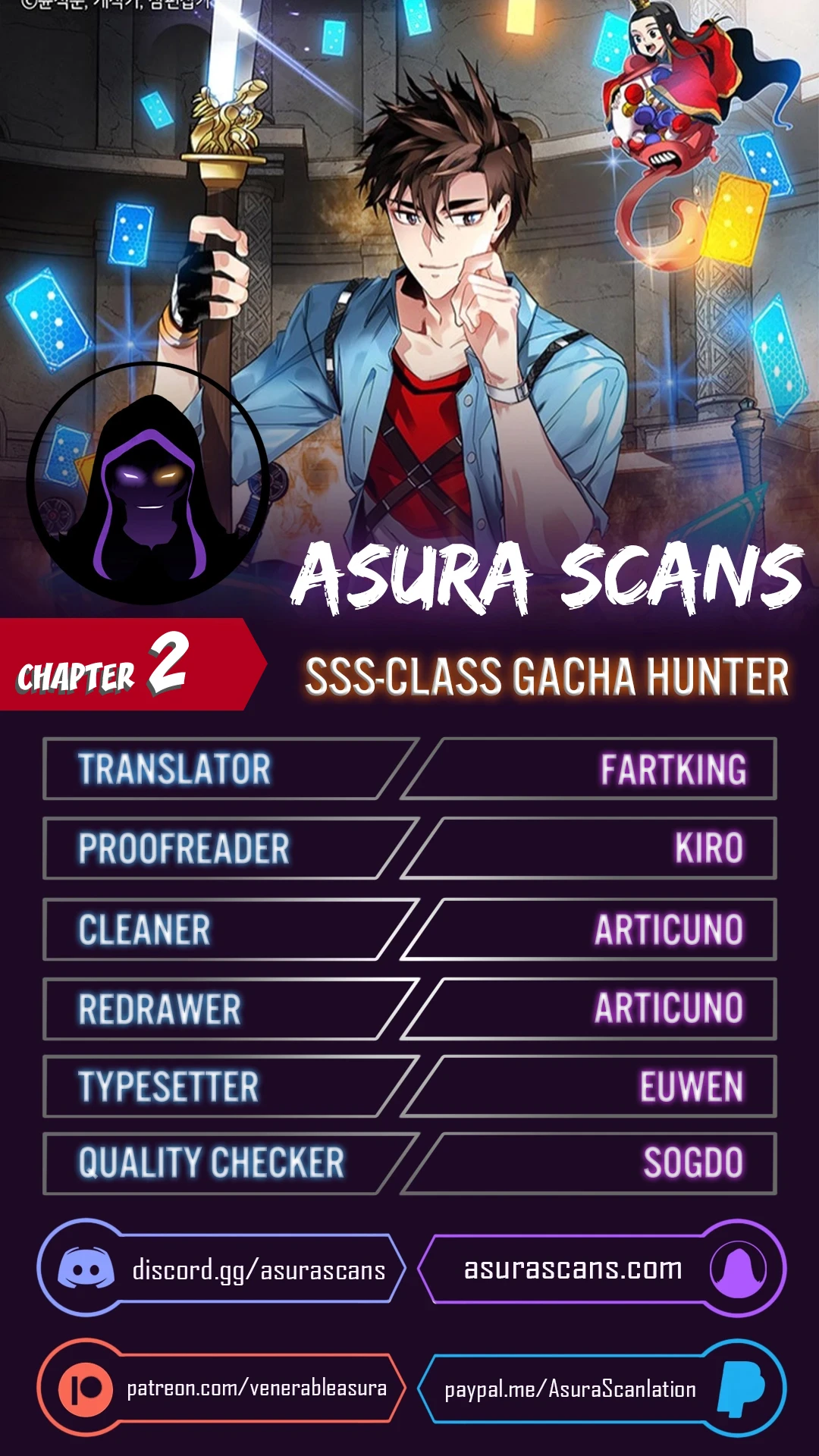 SSS-Class Gacha Hunter chapter 2 page 1