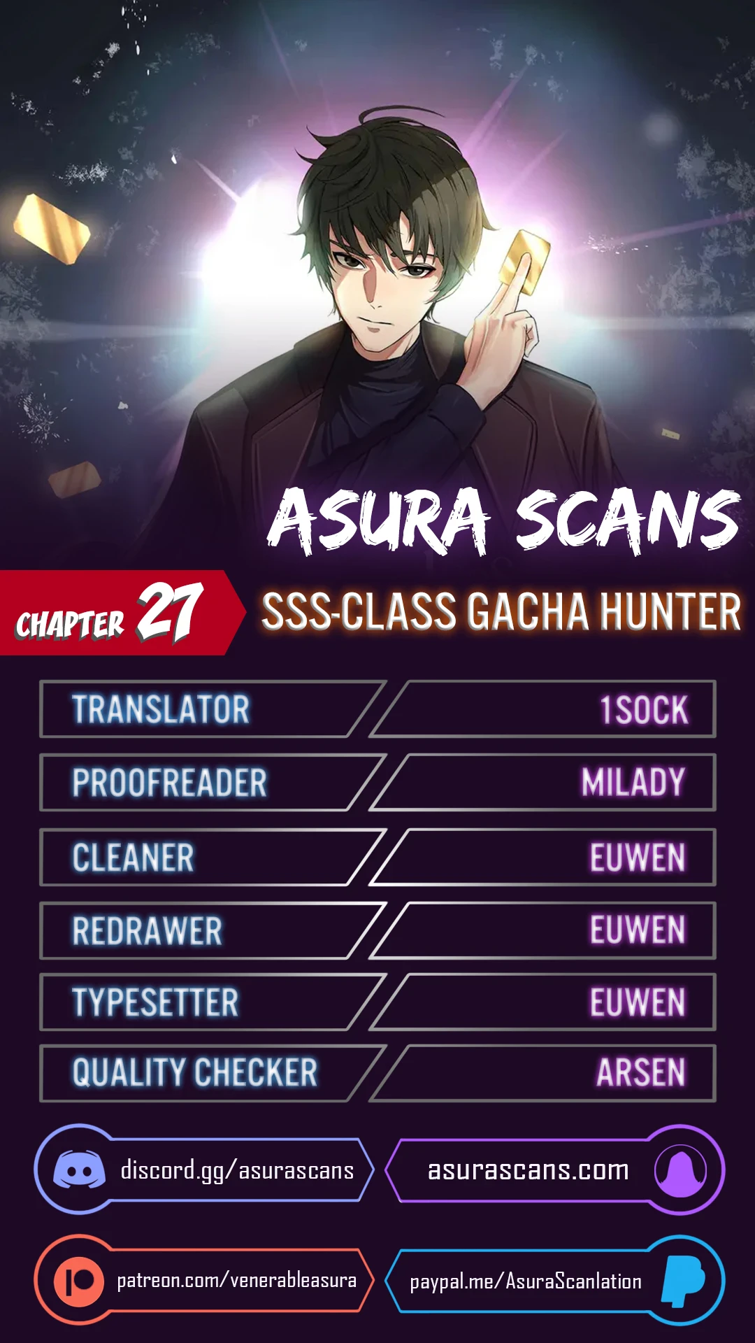 SSS-Class Gacha Hunter chapter 27 page 1