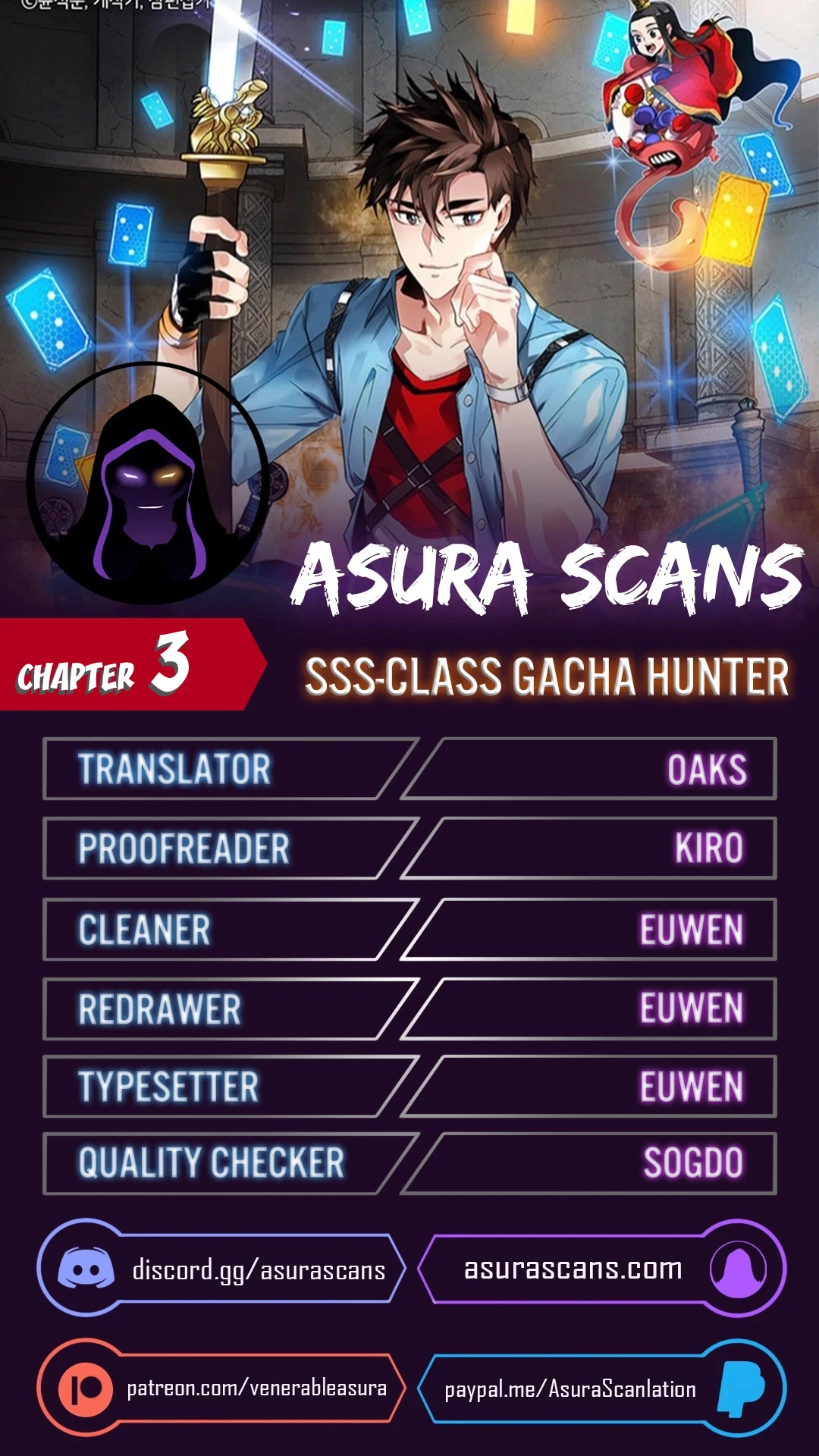 SSS-Class Gacha Hunter chapter 3 page 1