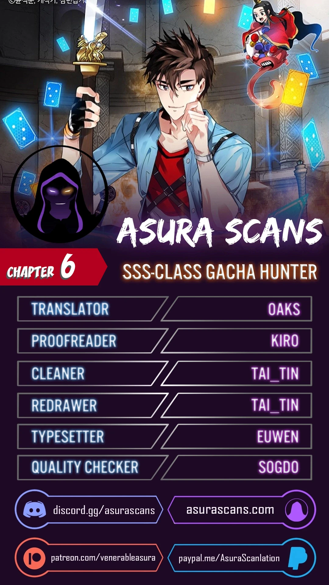 SSS-Class Gacha Hunter chapter 6 page 1