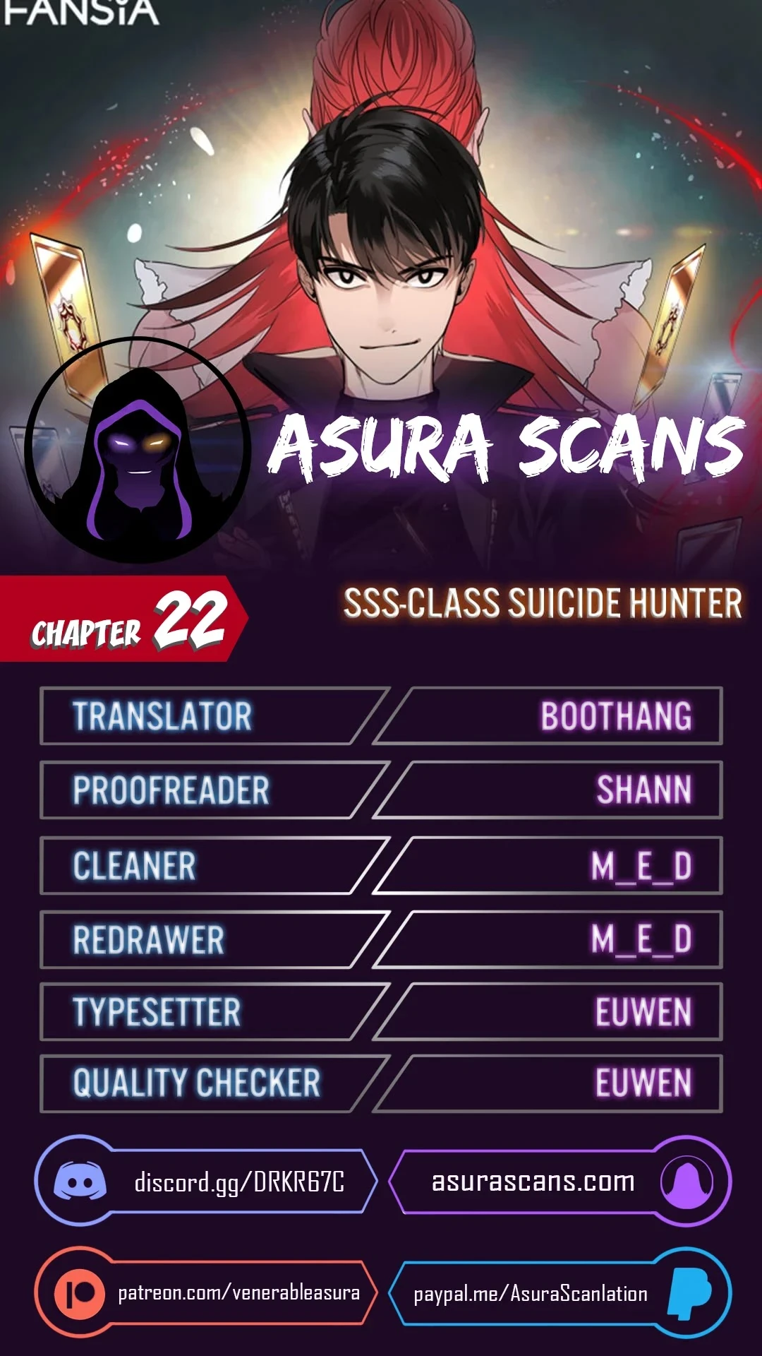 SSS-Class Suicide Hunter chapter 22 page 1