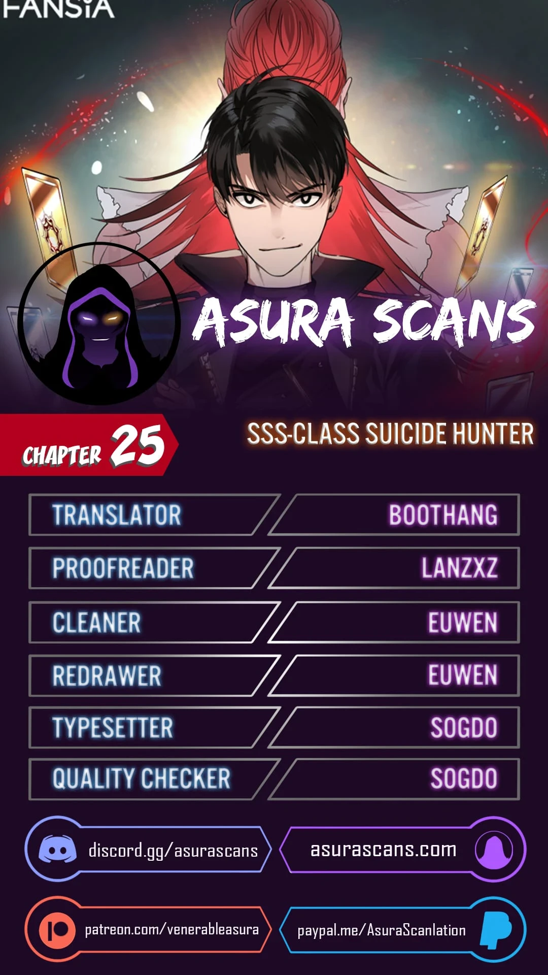 SSS-Class Suicide Hunter chapter 25 page 1