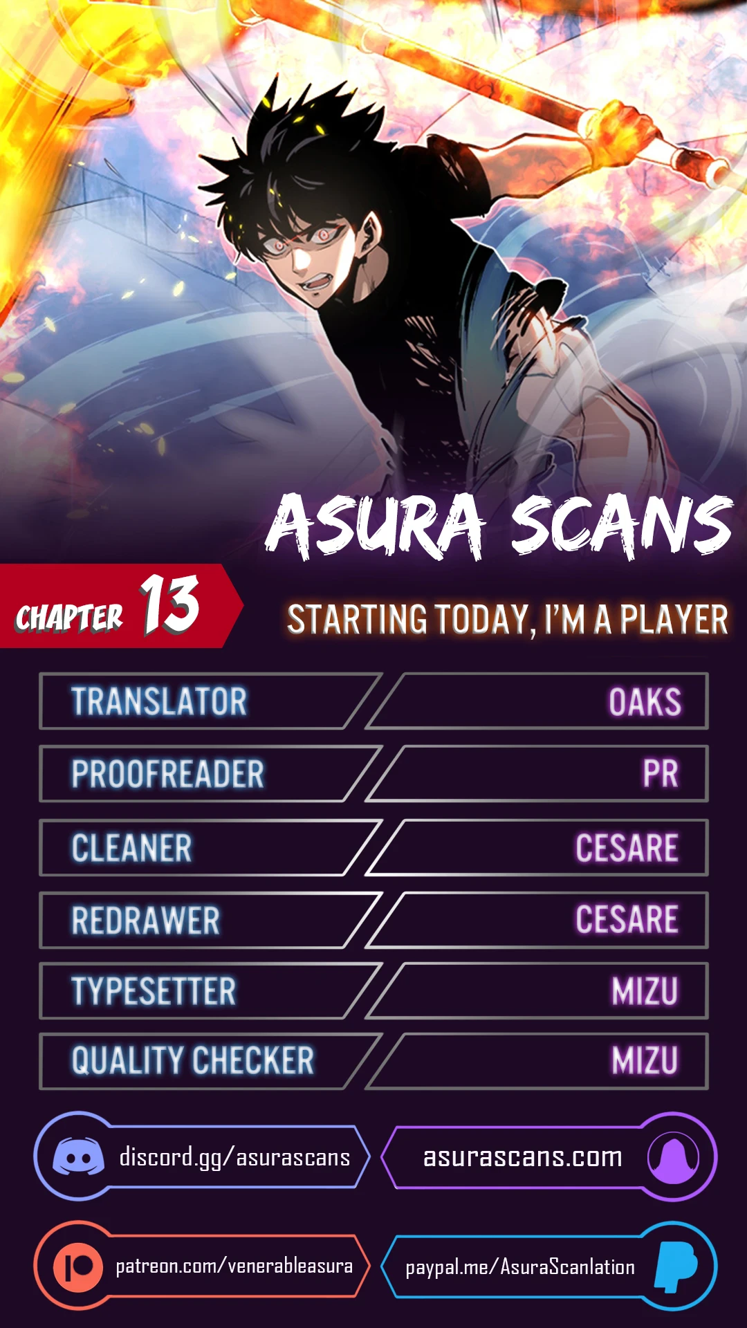 Starting Today Im A Player chapter 13 page 1
