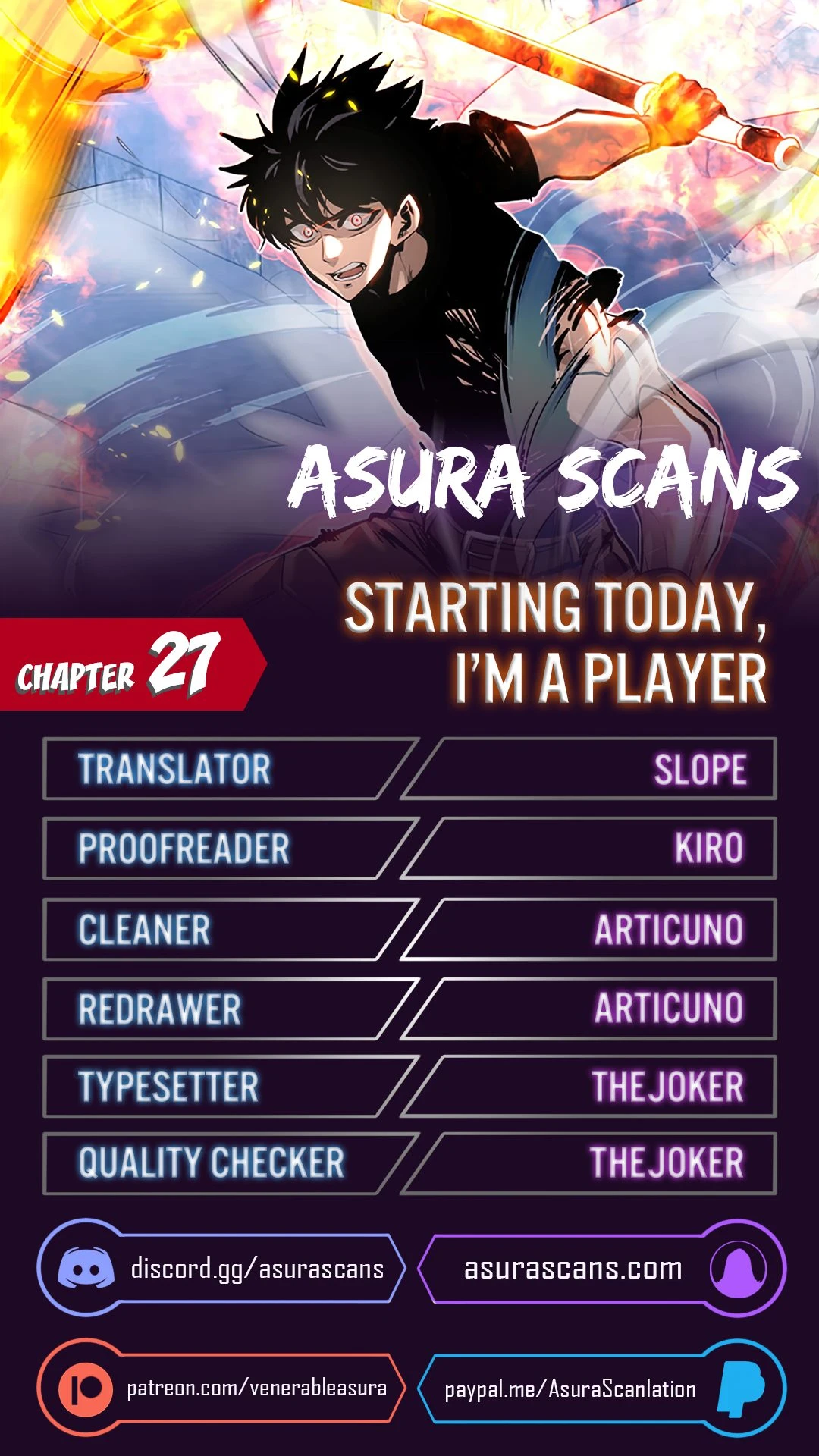Starting Today Im A Player chapter 27 page 1