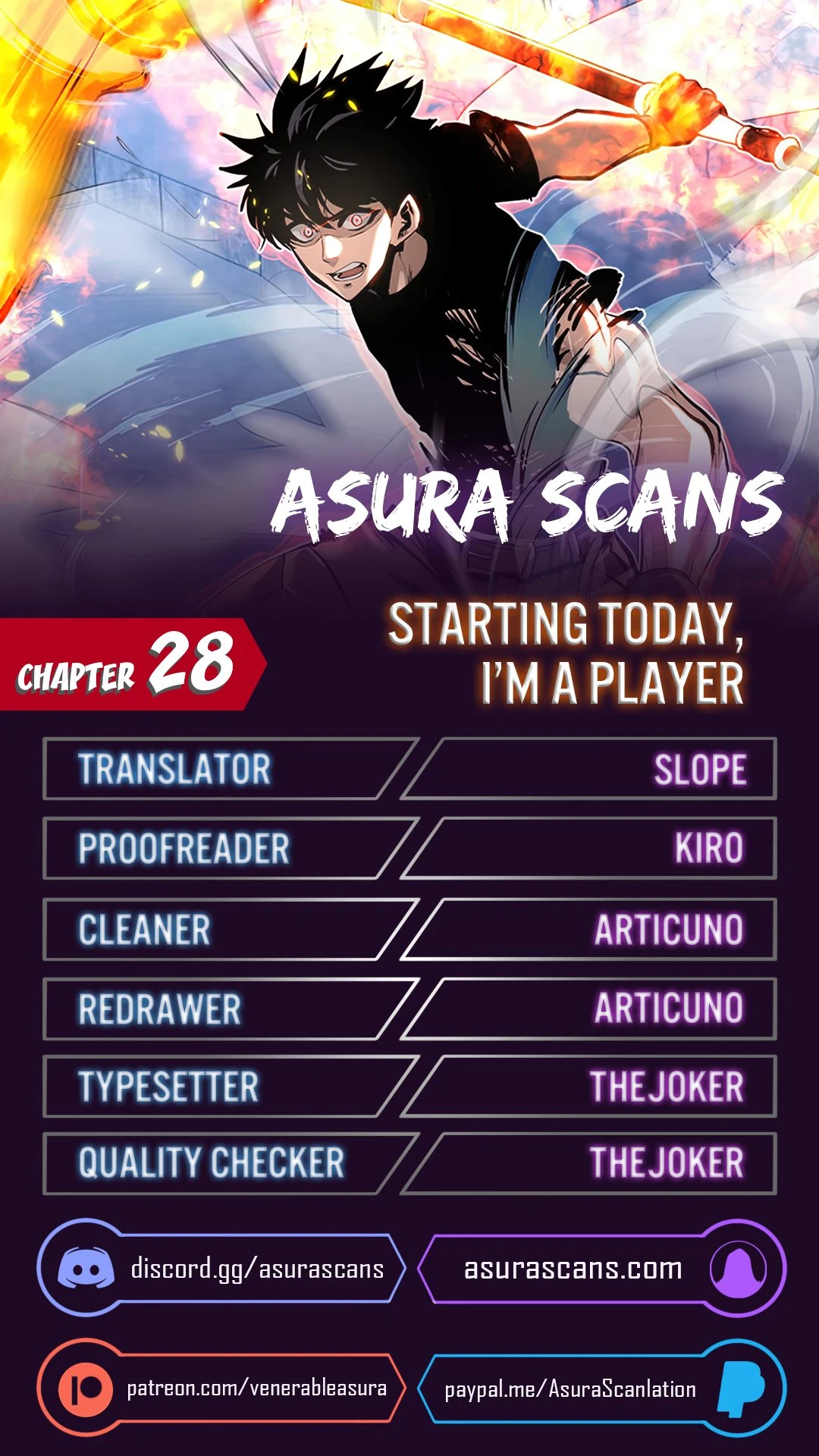 Starting Today Im A Player chapter 28 page 1