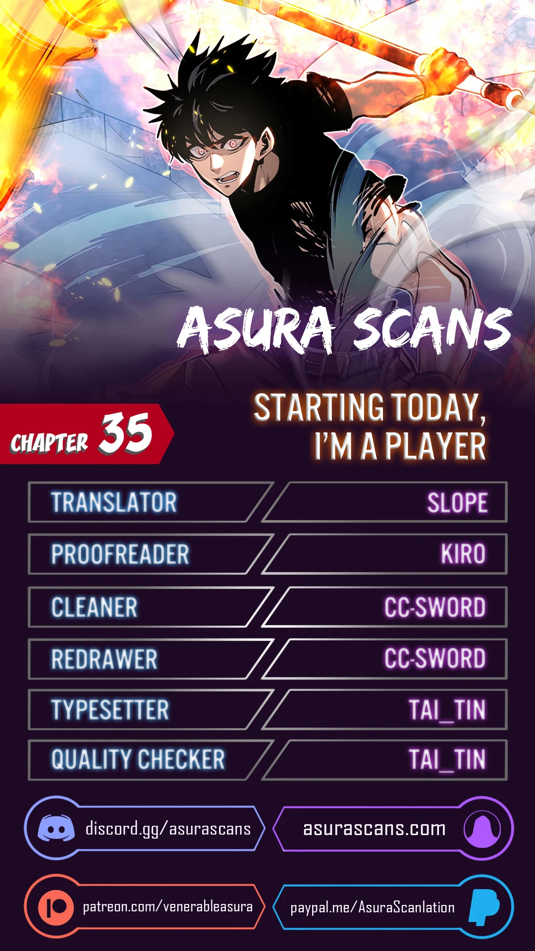 Starting Today Im A Player chapter 35 page 1