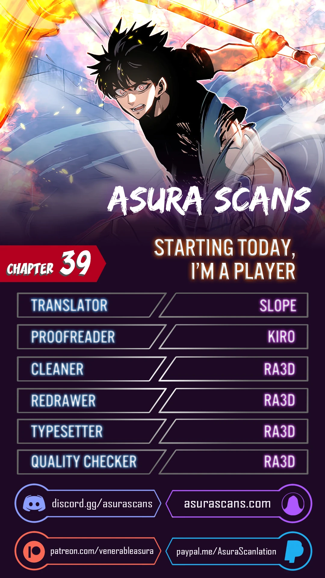 Starting Today Im A Player chapter 39 page 1
