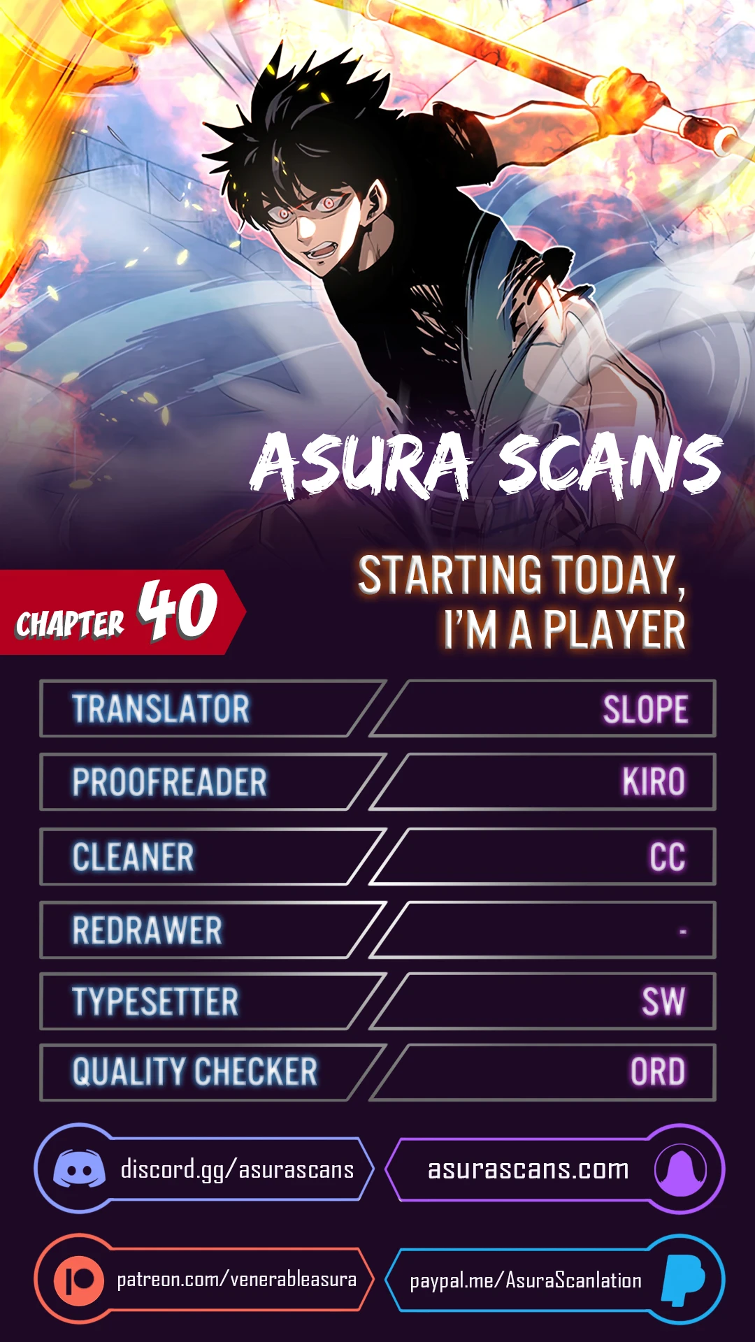 Starting Today Im A Player chapter 40 page 1
