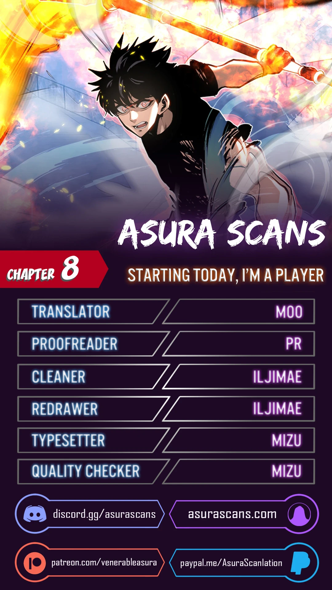 Starting Today Im A Player chapter 8 page 1